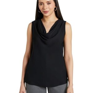 Women's Desk-to-Dinner' Cowl Neck Top (Regular Fit | Stylish)